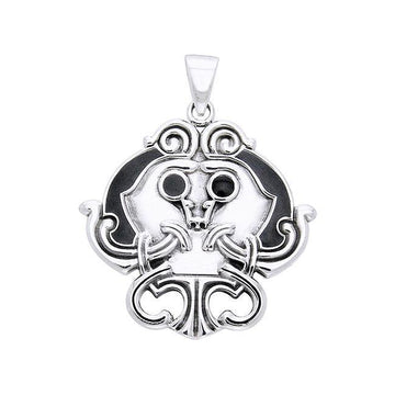 Wear your marvelous treasure ~ Viking Borre Sterling Silver Pendant Jewelry TPD1130 - Jewelry